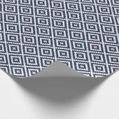 ナバアステカホ族シームレスパターン ラッピングペーパー (角)