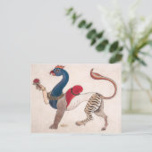 ナバグンジャラ、クリシュナの普遍的型枠（1835年） ポストカード (スタンド正面)