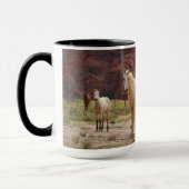 ナバジョウマ走ーズフリーオンザキャニオンフロア マグカップ (左)