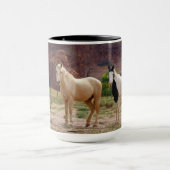 ナバジョウマ走ーズフリーオンザキャニオンフロア マグカップ (中央)