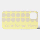 ナバジョクリームニュートラルドット(名前) Case-Mate iPhoneケース (裏面 (横))