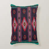 ナバジョパターンデザインセブンB アクセントクッション (正面(垂直))