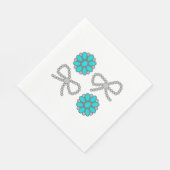 ナバジョパールボウナプキンス スタンダードランチョンナプキン (角)