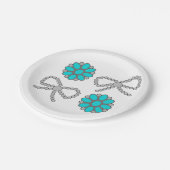 ナバジョパールボウパーティープレート ペーパープレート (アングル)