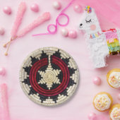 ナバホの籠模様の紙皿 ペーパープレート (パーティー)