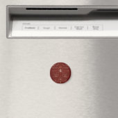 ナバホアステカ:民族的なドゥードルパターン。 マグネット (インサイチュ (食洗機))