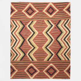 ナバホインディアンホースサドルヒストリックアンティーク フリースブランケット