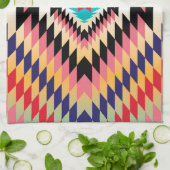 ナバホデザイン-7キッチンタオル キッチンタオル (折り畳み)