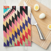 ナバホデザイン-7キッチンタオル キッチンタオル (四つ折り)