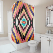 ナバホデザイン-7シャワーカーテン シャワーカーテン (インサイチュ)