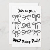 ナバホパールボウの招待状 招待状 (正面/裏面)