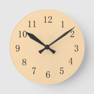 ナバホホワイトキッチンウォール時計 ラウンド壁時計