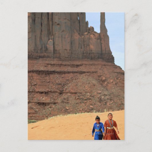 ナバホ予約ランド ポストカード (正面)