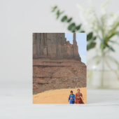 ナバホ予約ランド ポストカード (スタンド正面)