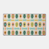 ナバホ先住民アメリカンパターン デスクマット (正面)