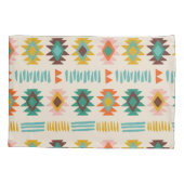 ナバホ先住民アメリカンパターン 枕カバー (裏面-左)