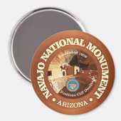 ナバホ国家記念碑(NM) マグネット (正面/裏面)