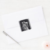 ナバホ女運は背中にパプオースだ スクエアシール (封筒)