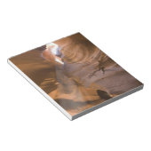 ナバホ州アッパーアンテロープ峡谷のコルク抜き ノートパッド (アングル)