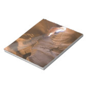 ナバホ州アッパーアンテロープ峡谷のコルク抜き ノートパッド (回転)