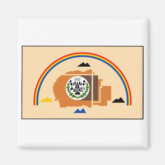 ナバホ州旗 マグネット (正面)