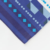 ナバホ模様デザイン-11毛布 フリースブランケット (角)