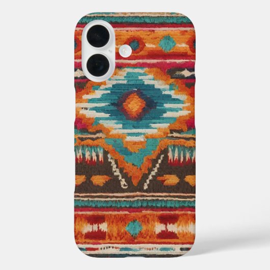 ナバホ毛布iPhoneケース Case-Mate iPhoneケース (裏面)