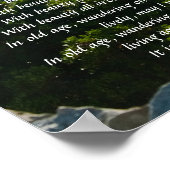 ナバホ祈りの言葉ウォークイン美しいポスター ポスター (角)