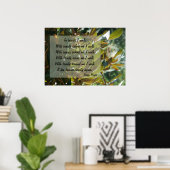 ナバホ祈りの言葉ウォークイン美しいポスター ポスター (ホームオフィス)