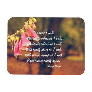 ナバホ祈りの言葉ウォークイン美しいマグネット マグネット