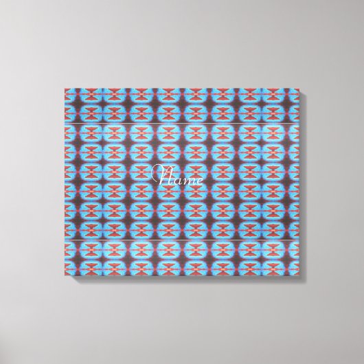 ナバホ赤い岩サンダー_コーブ キャンバスプリント (正面)