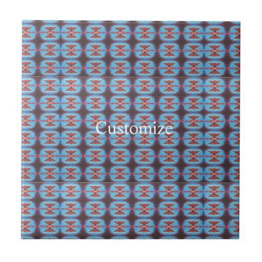 ナバホ赤い岩サンダー_コーブ タイル (正面)