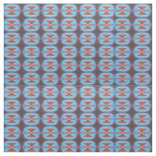 ナバホ赤い岩サンダー_コーブ ファブリック (クローズアップ)