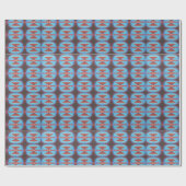 ナバホ赤い岩サンダー_コーブ ラッピングペーパー (フラット)