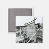 ナバホ・ウェバー， c.1914 マグネット (正面/裏面)