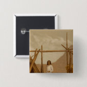 ナバホ・カントリー・アボリジニ 缶バッジ (正面&裏面)