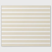 ナバホ・ニュートラルストライプ ラッピングペーパー (フラット)