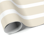 ナバホ・ニュートラルストライプ ラッピングペーパー (ロールコーナー)