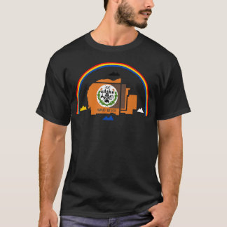 ナバホ・ネイション ネイティブアメリカンインディアン旗 部族 Tシャツ