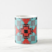 ナバホ・バード、エスニック・部族ヴィンテージ。 コーヒーマグカップ (中央)