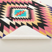 ナバホ・パターン–2シェルパ・ブランケット シェルパブランケット (3/4)