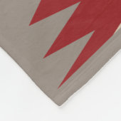 ナバホ・パターン–3フリースブランケット フリースブランケット (角)