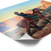 ナバホ・マザーバイメイナード・ディクソン フォトプリント            (角)