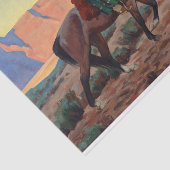 ナバホ・マザーバイメイナード・ディクソン 薄葉紙 (詳細)