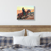 ナバホ・マザー, 1945年メイナード・ディクソン キャンバスプリント (インサイチュ (寝室))