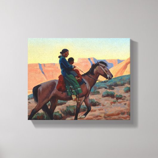 ナバホ・マザー, 1945年メイナード・ディクソン キャンバスプリント (正面)