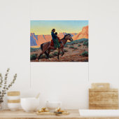 ナバホ・マザー， 1945年メイナード・ディクソン ポスター (キッチン)