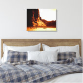 ナバホ・ライダーInキャニオン・デ・チェリー1904 By Edward C キャンバスプリント (インサイチュ (寝室))