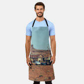 ナバホ・ライフ、アリゾナ州の予約描写。 エプロン (着用した状態)