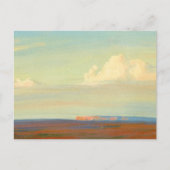 ナバホ・ランド、チングル南西メイナード・ディクソン ポストカード (正面)